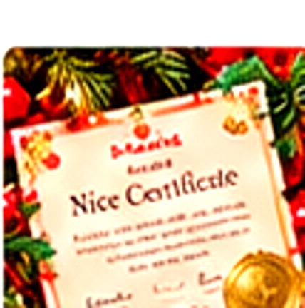 Official Nice List Certificate
